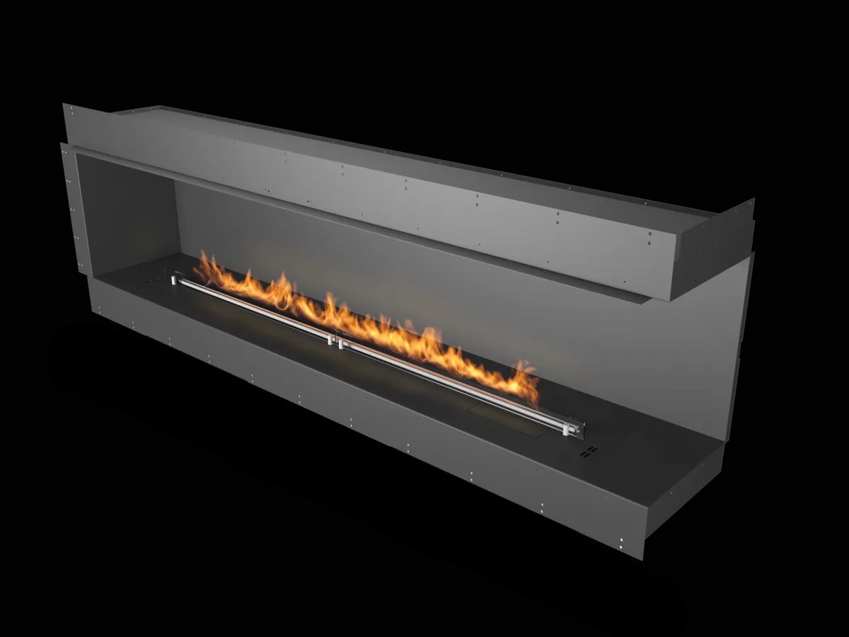 Høyre Hjørne Peis 2400mm / FLA 4