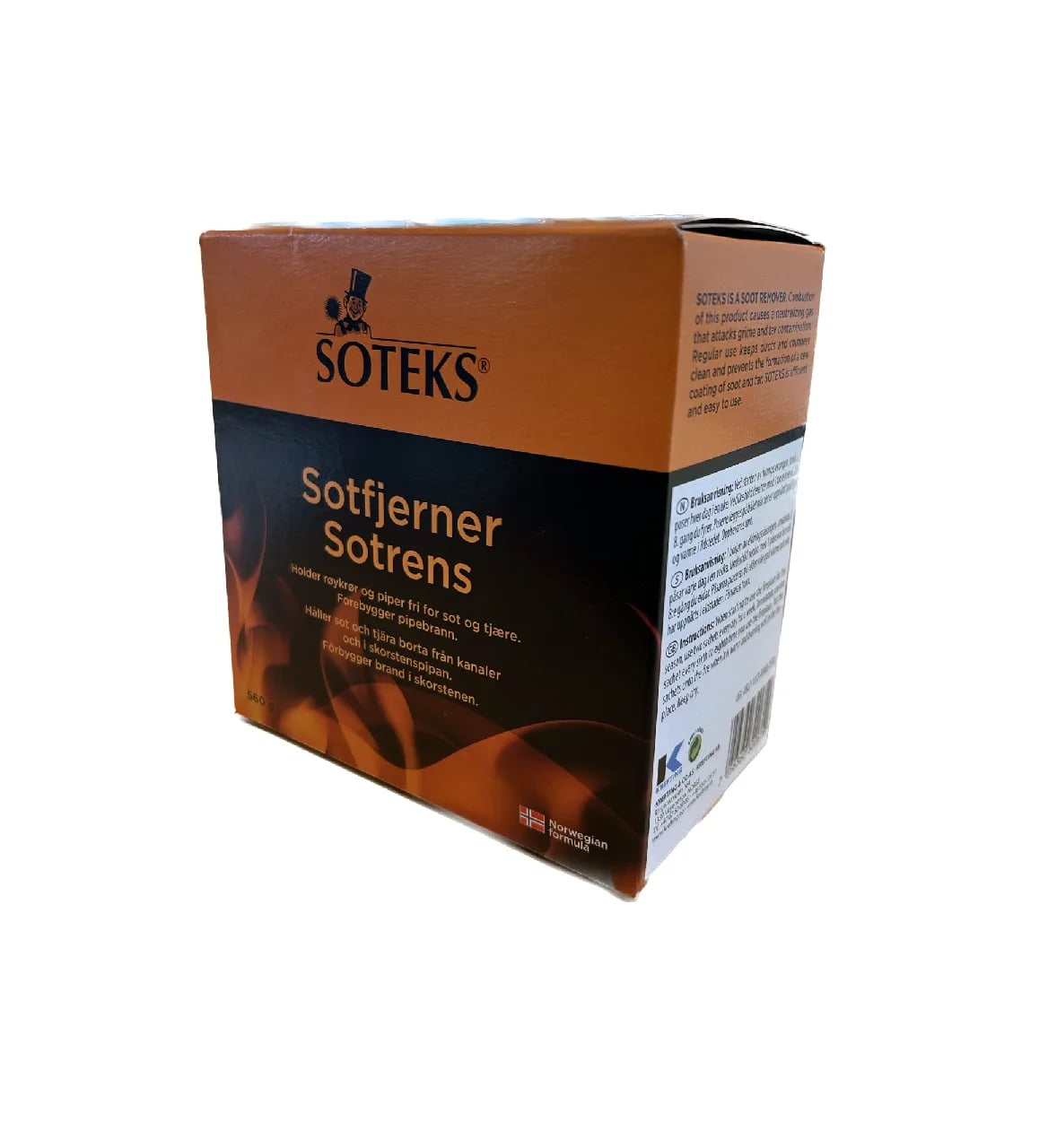 Soteks Sotfjerner Sotrens 560 gram