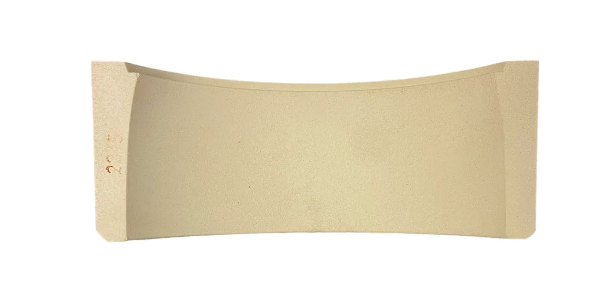 Nedre brennkammerplate i chamotte til Scan 85 serien