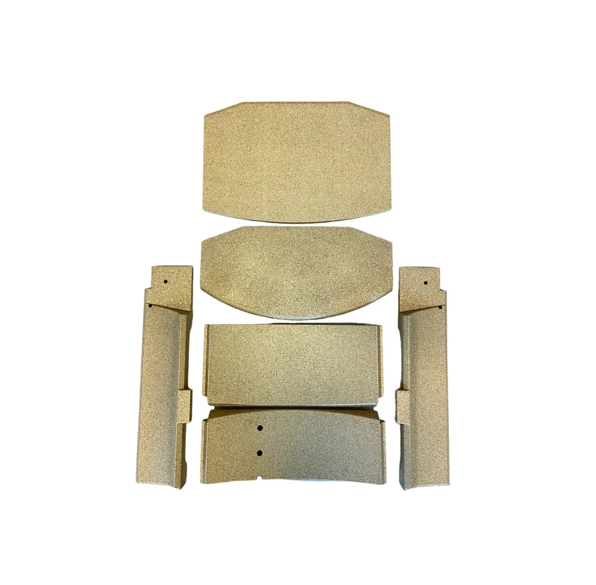 Brennplatesett til Jøtul F 233 og Scan 41-2