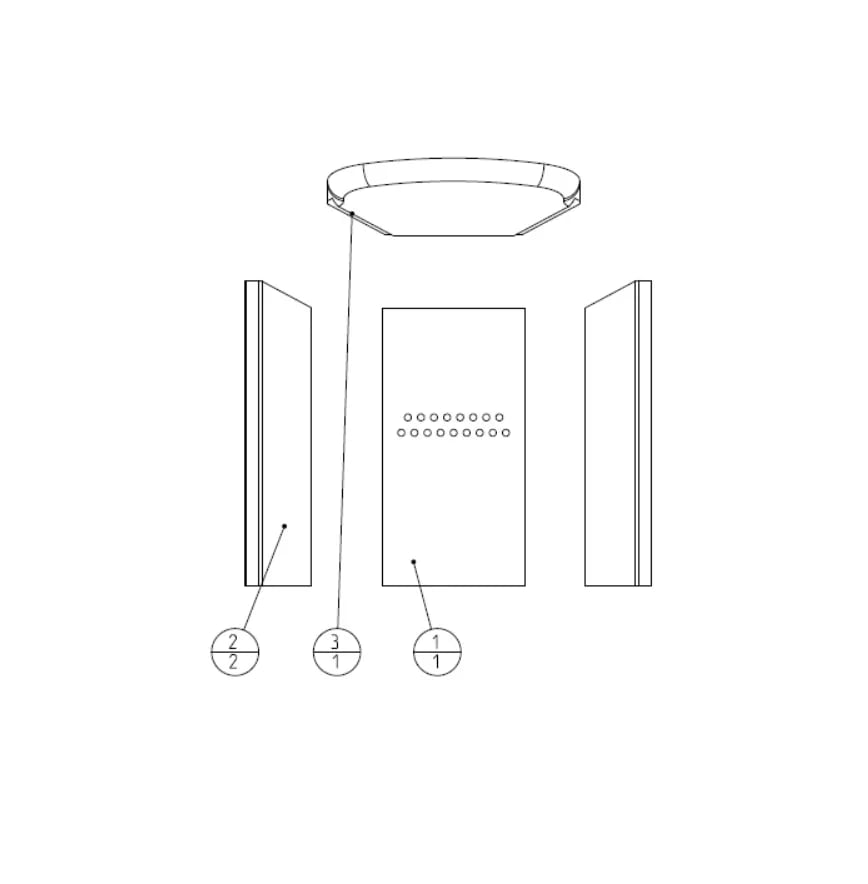Brennplatesett til Jøtul F360 og F370