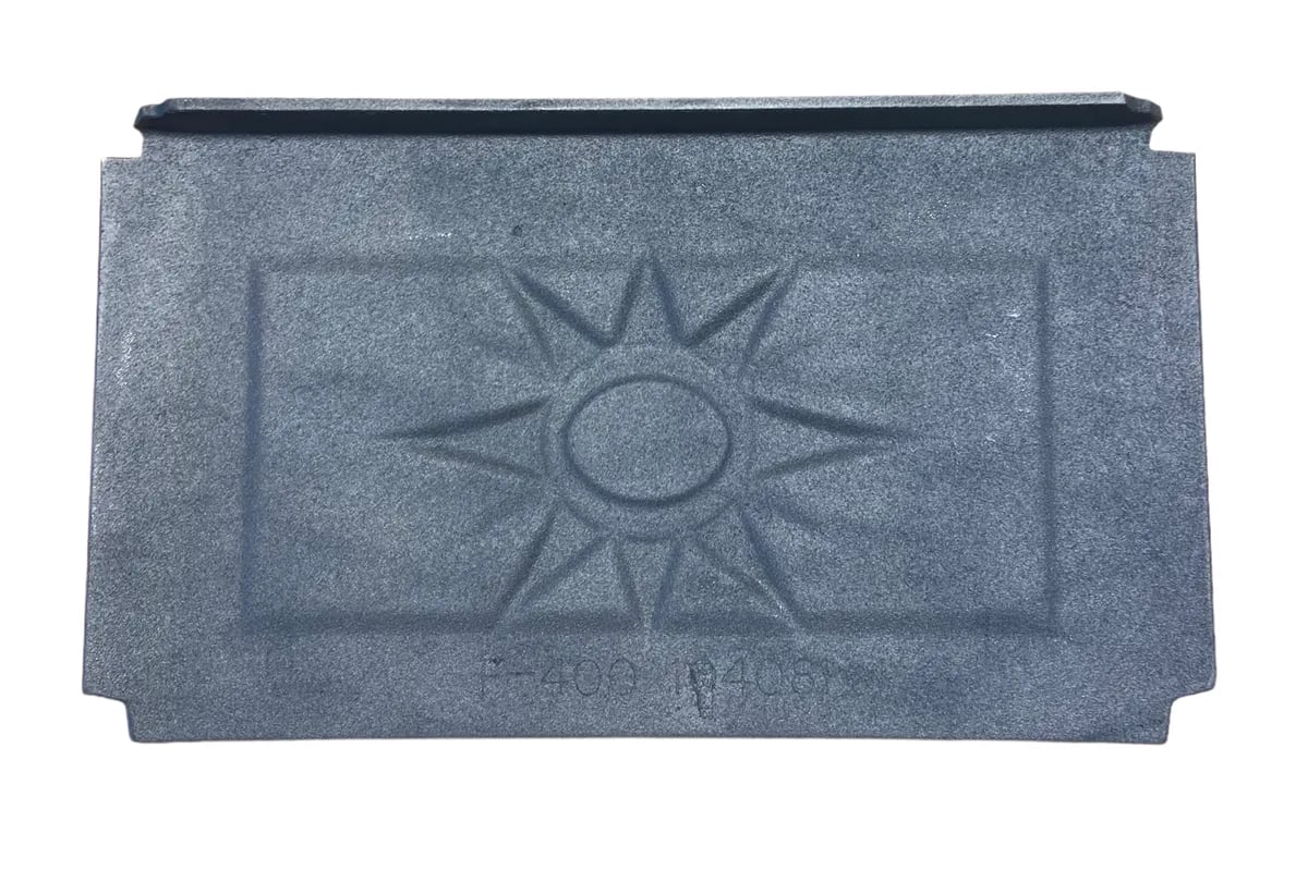 Brennplate bak til Jøtul F 400