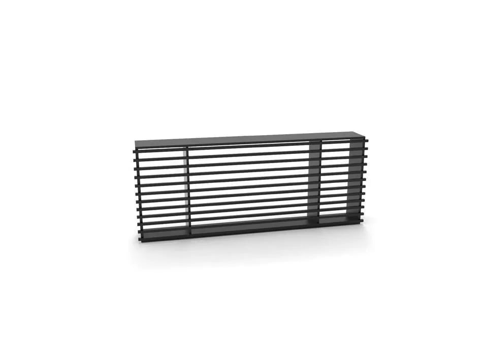 RAIL B350H150mm m/kassett sort - 385cm2