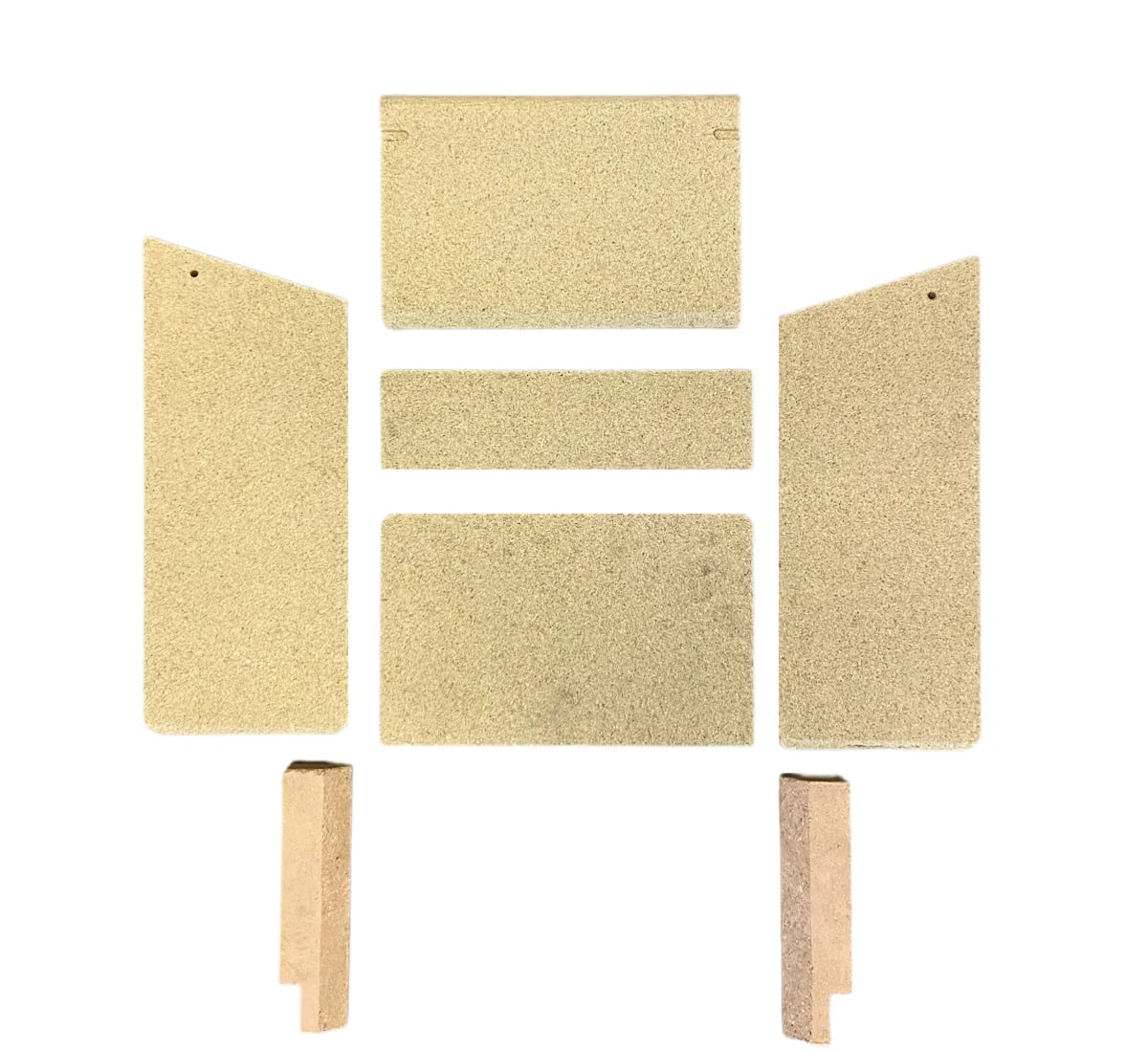 Komplett brennplatesett til WARM og ILD 7