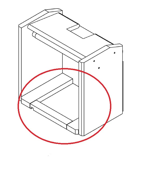 Brennplate bunn til Scan Basic 4-2/5
