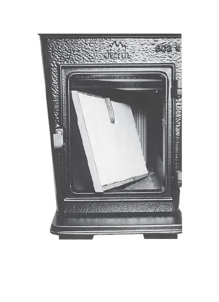 Brennplate SIDE med isolasjon til Jøtul F 602