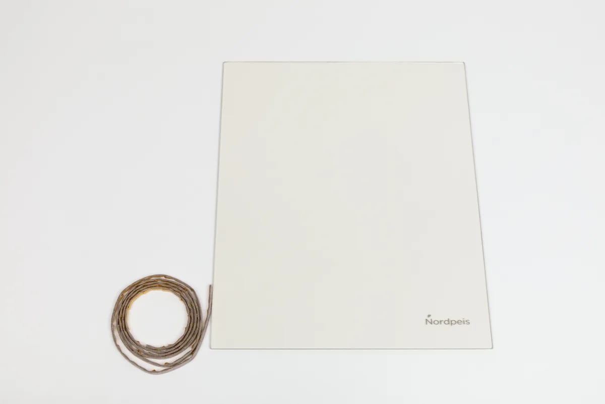 N-21 glass for door 465x385 incl gasket