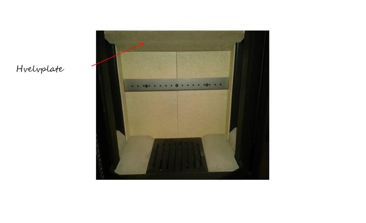 Nedre hvelvplate til ILD 3 og WARM 3