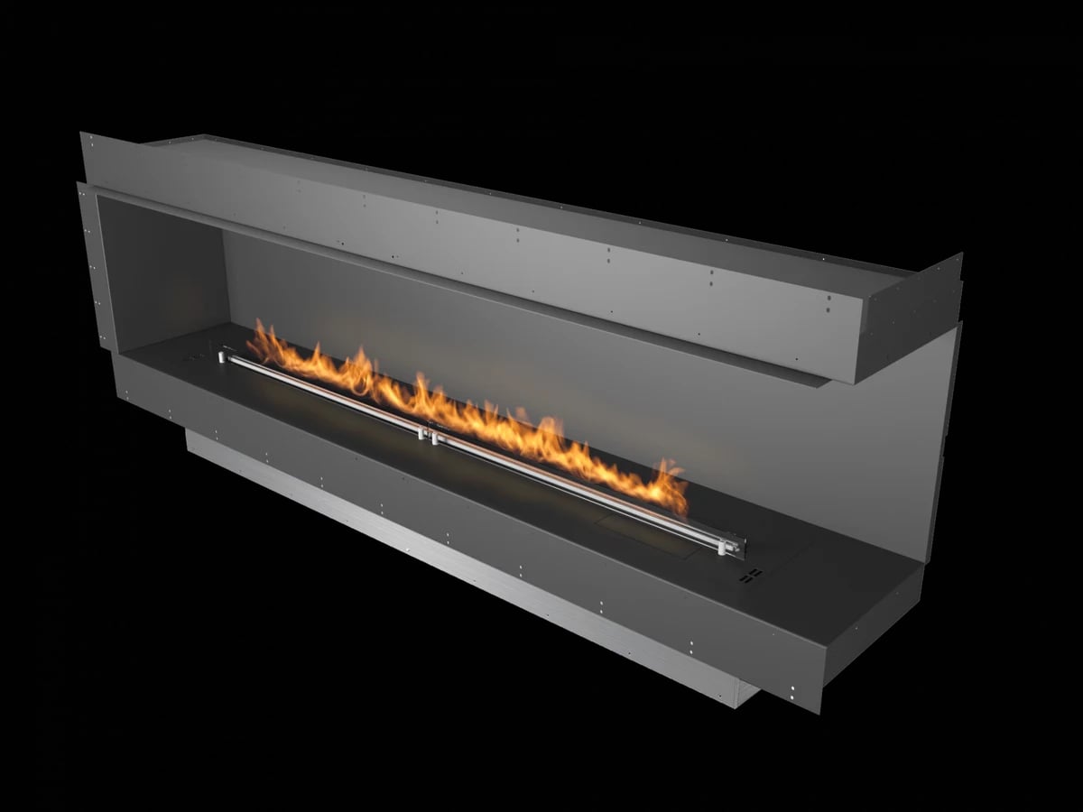 Høyre Hjørne Peis 2400mm / FLA 4+