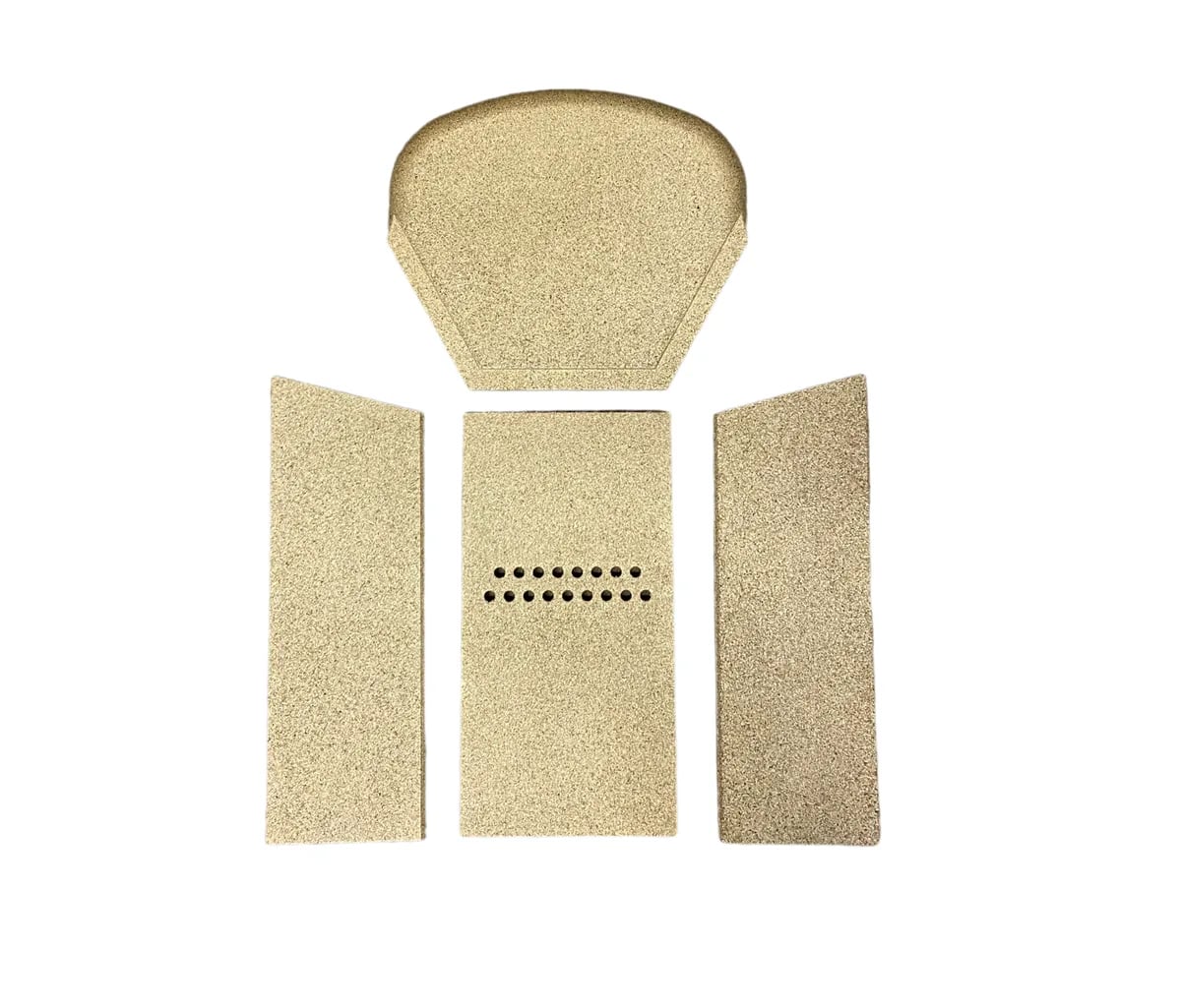 Brennplatesett til Jøtul F360 og F370