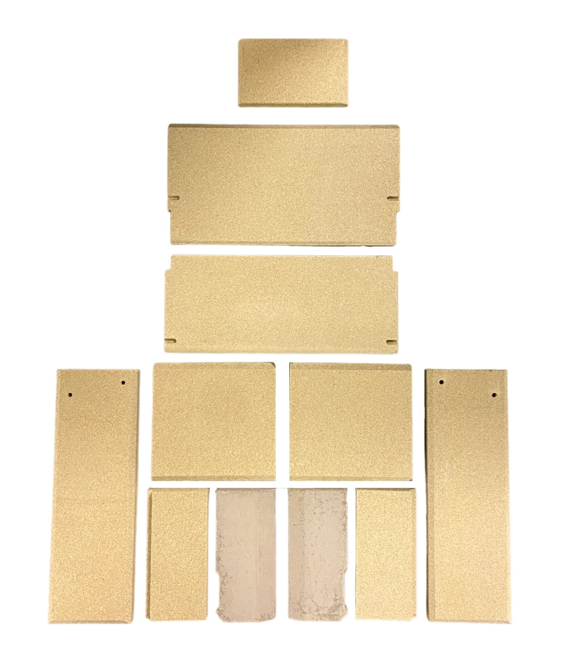 Brennplatesett til ILD 9 og 11 Eco